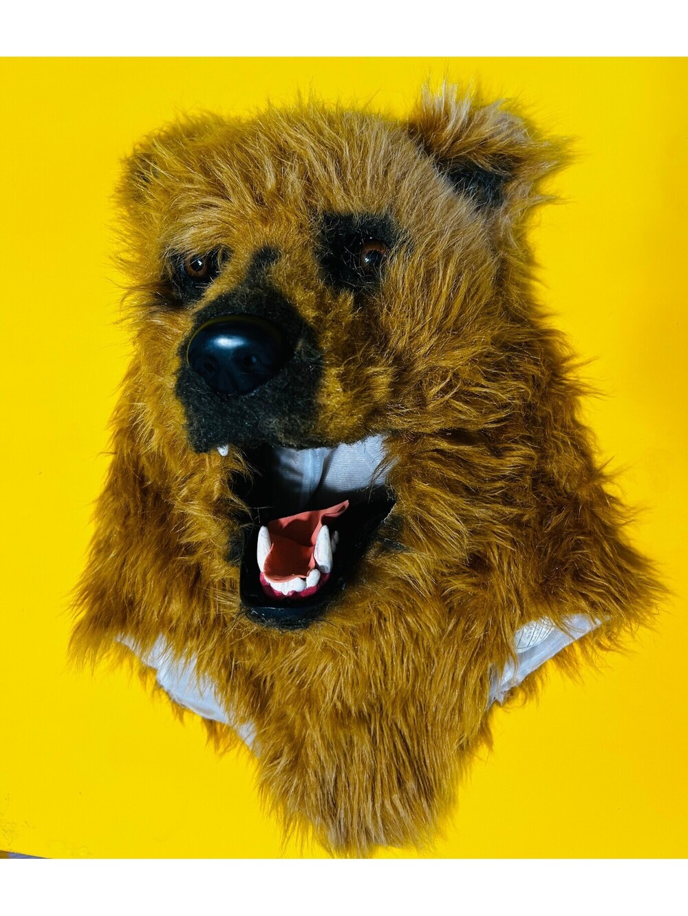 Spirit Halloween Bear Moving Mouth Mask SKU 01271550 Costume Accessory One Size